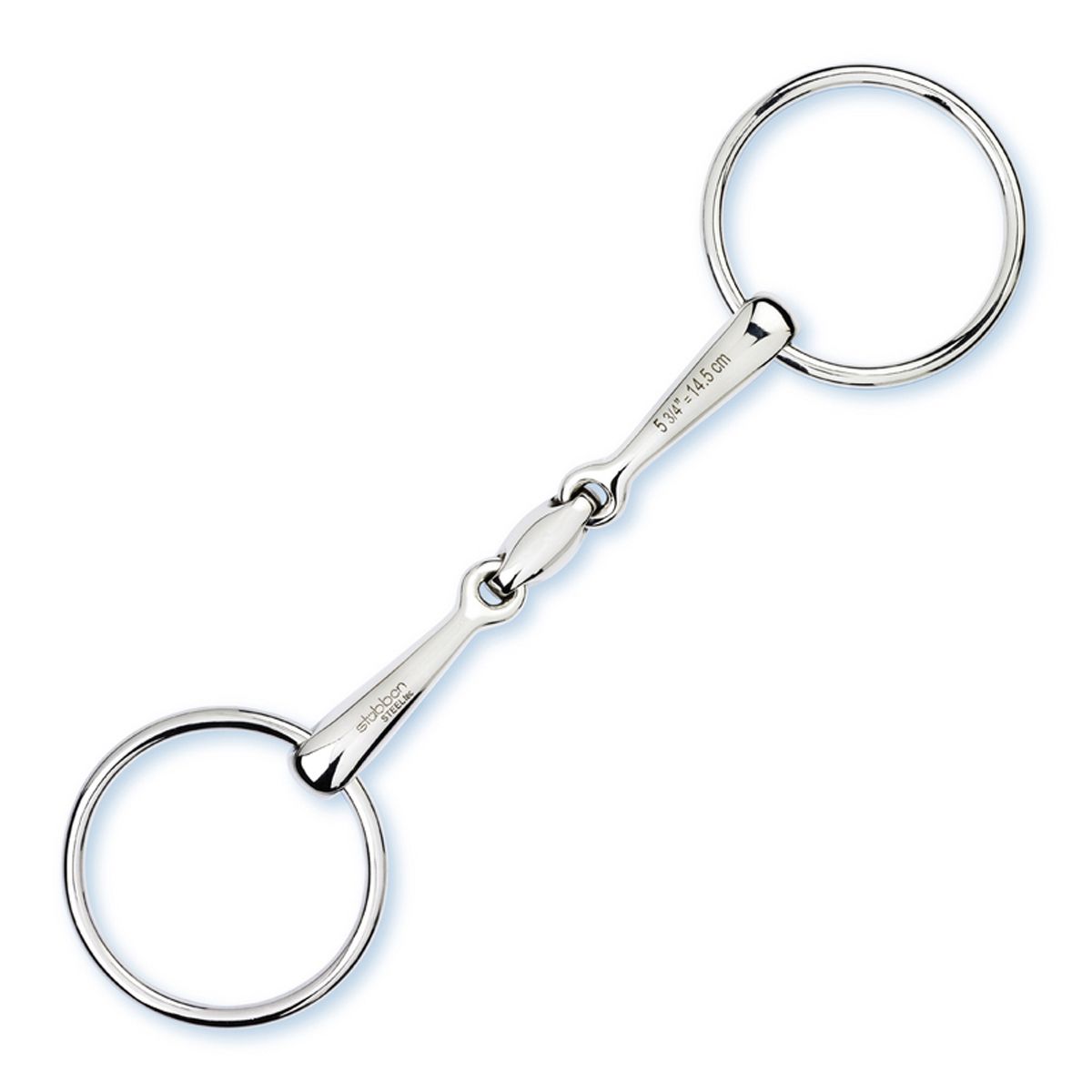 Stübben Easy Control Loose Ring Snaffle, Double Broken 