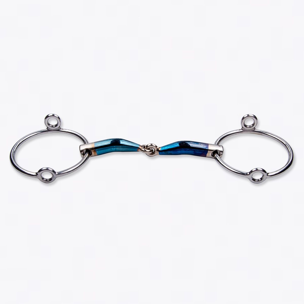 Trust Equestrian Sweet Iron Loose Ring Gag Jointed-16