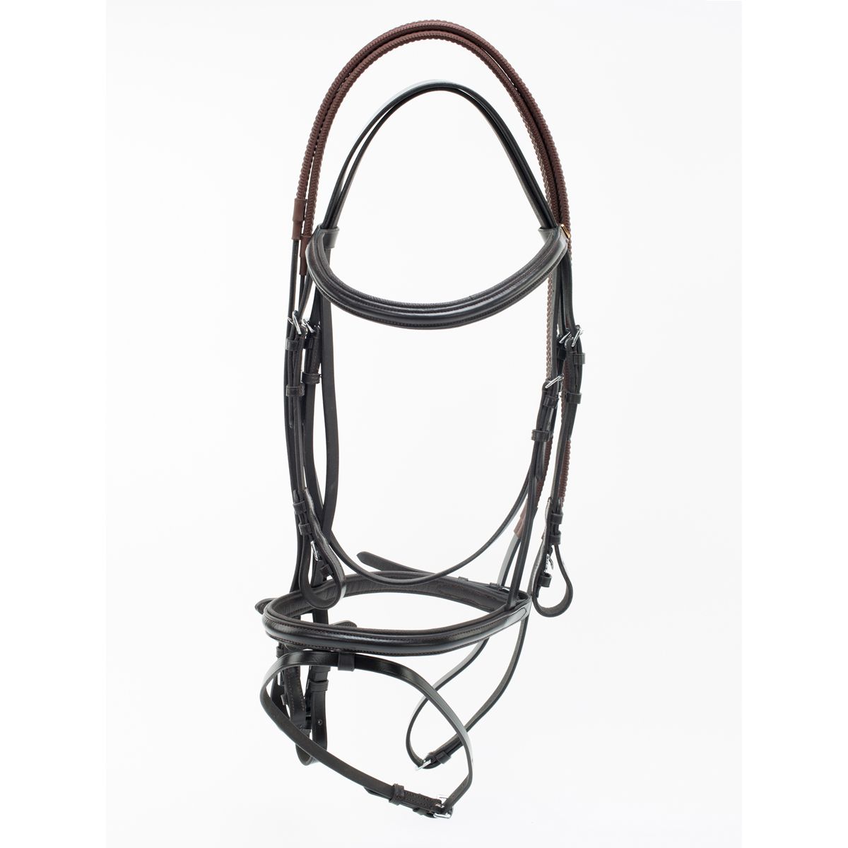 Uke Superior Leather Bridle with Rubber Rein & Noseband 
