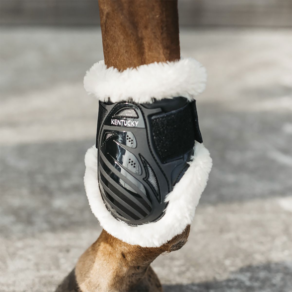 Kentucky Vegan Sheepskin Young Horse Fetlock Boots 