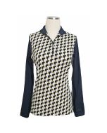 EIS Junior's Long Sleeve Close Out Patterned COOL Shirt ® 