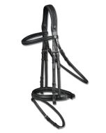 X-Line Bridle Super Soft-Black-Cob