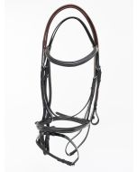 Uke Superior Leather Bridle with Rubber Rein & Noseband 