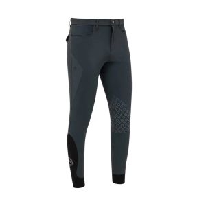 Cavalleria Toscana Men's Jersey Mesh Insert Riding Breeches