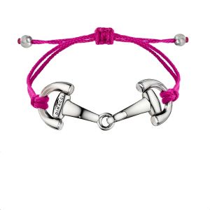 Dimacci Pony Horse Bits Bracelet Pink | Silver