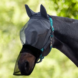 Fly Bonnet Premium Velcro with Ear and Nose Extension