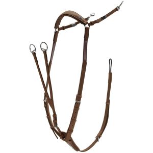 Stubben Breastplate Pro-Jump without Martingale Fork 