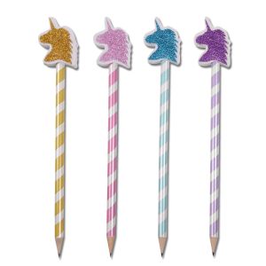 Pencil with Unicorn Eraser