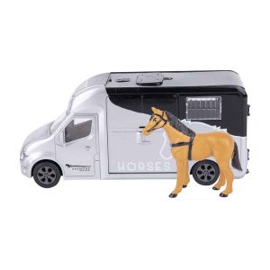 Horse Trailer Playset with Light & Sound 