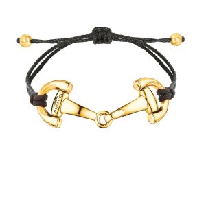 Dimacci Pony Horse Bits Bracelet Black | Gold