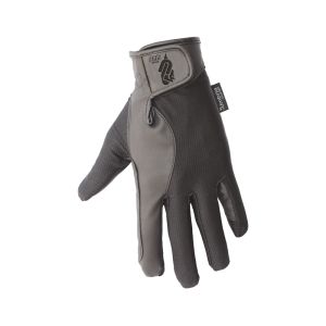 Elasticized Leather Gloves