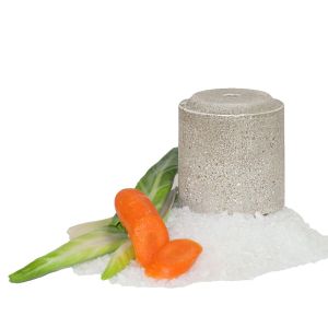 Officinalis Carrot / Marigold / Chard Lollyroll Salt Blocks (Pack Of 2 Blocks)
