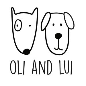 Oli and Lui Dog Shirt Dinasour