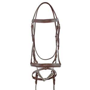Derby Leather Bridle Complete with Cotton Reins 