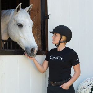 EquiFit® T-Shirt-Black-Large