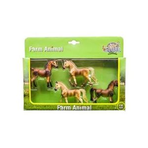 Farm animals playset of Horses