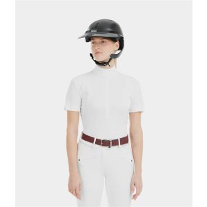 Horse Pilot Women's Monica Shirt Short Sleeve Shirt White