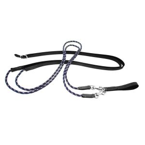 Antares Draw Reins Leather/Rope