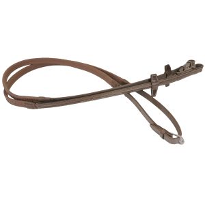Antares Rubber Reins 5/8  - Raised, Fancy