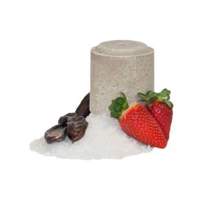 Officinalis Strawberry / Carob / Mallow Lollyroll Salt Blocks (Pack Of 2 Blocks)
